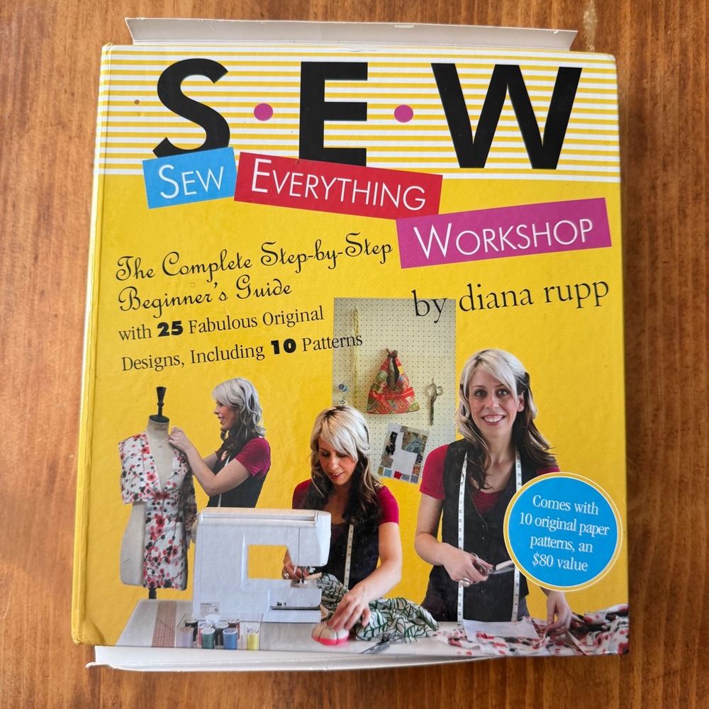 Sewingcore Domestic Arts Creative Girl Sewing Book With Patterns